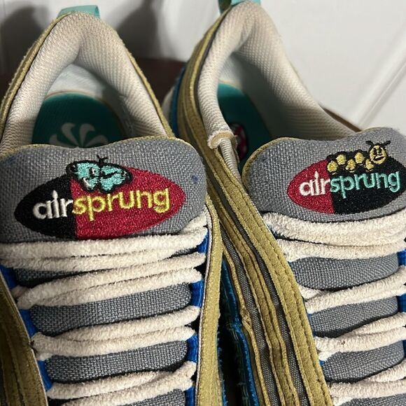 🔥 NIKE Air Max 97 “AIR SPRUNG” GS  Special Edition Running Shoes - Sz 7Y - EUC - Picture 7 of 14